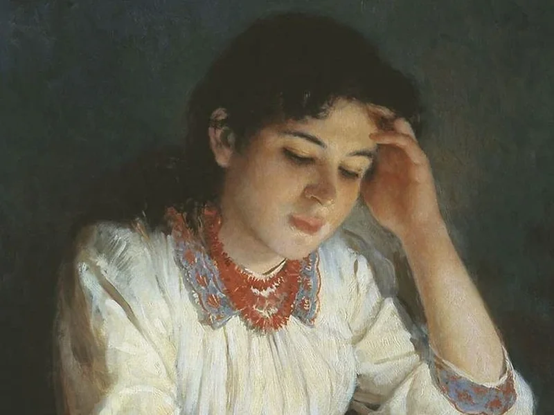 1860-Iľja Savič Galkin - Lettura
